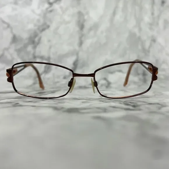 Brendel 902090 60 Eyeglasses Frames Brown Round Full Rim 51-17-135 - Picture 2 of 12